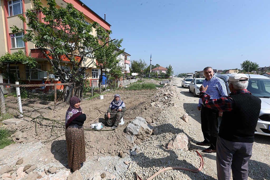 Yeni bulvarın 1. etabı tamamlanıyor