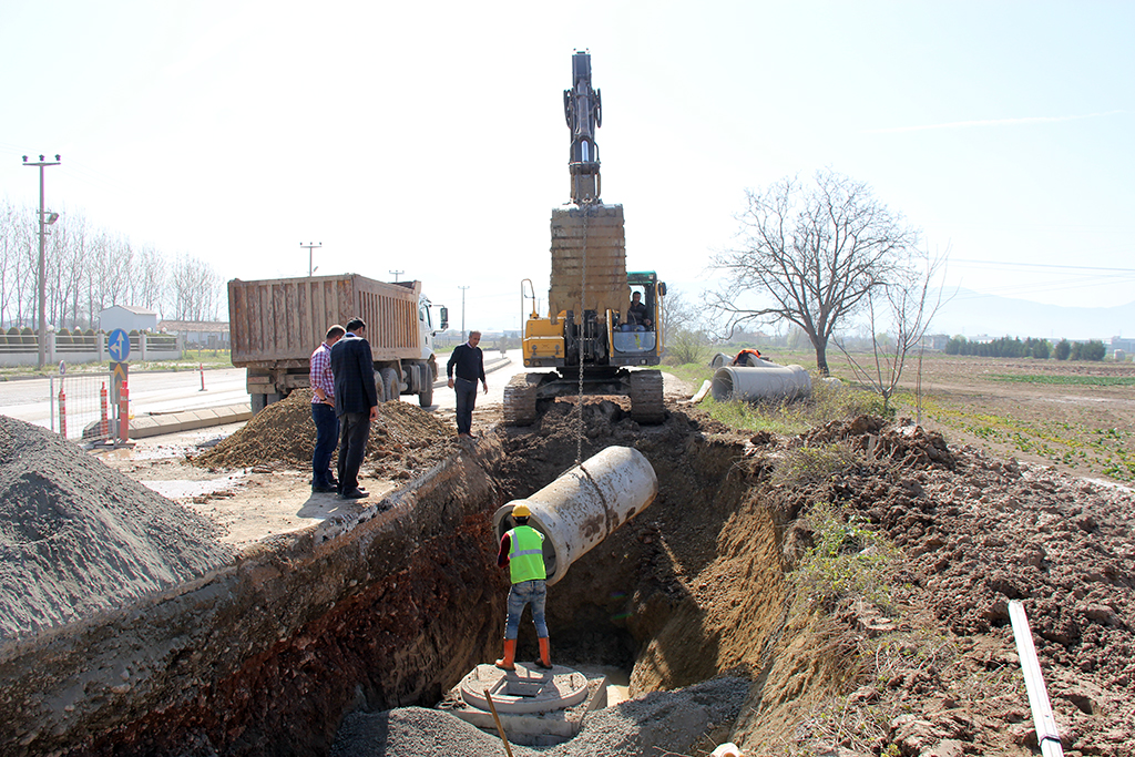 Karaaptiler’in Altyapısı Yenileniyor