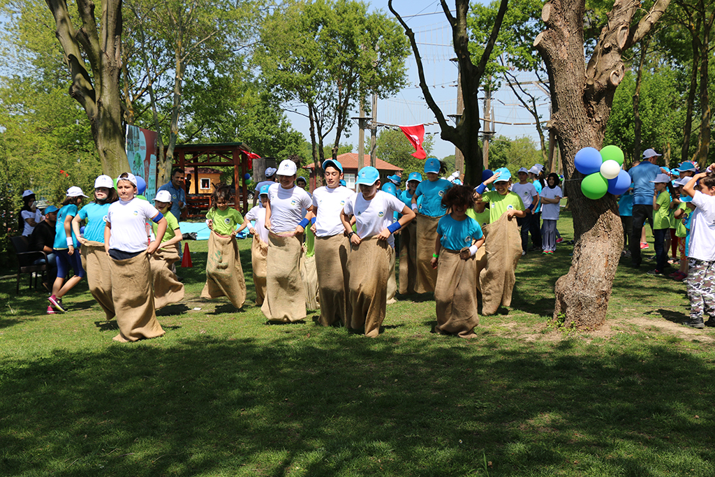 Çocuklar Macera Park’ta doyasıya eğlendi