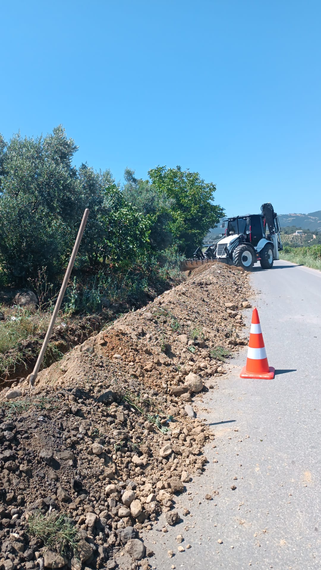 Büyükşehir’den yeni yerleşim noktasına anında bin 500 metrelik içme suyu hattı