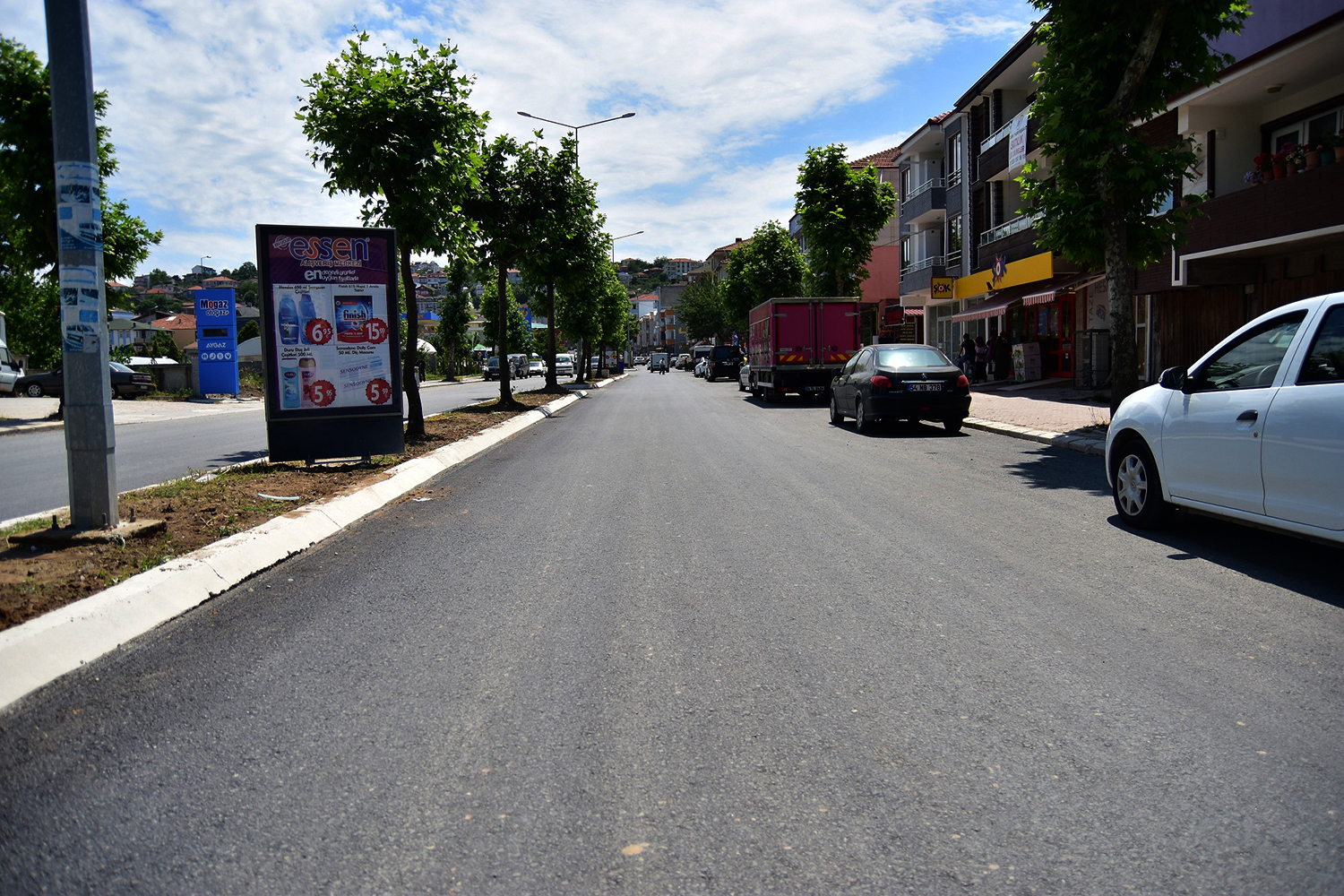 Karasu Vatan Caddesi’nde işlem tamam