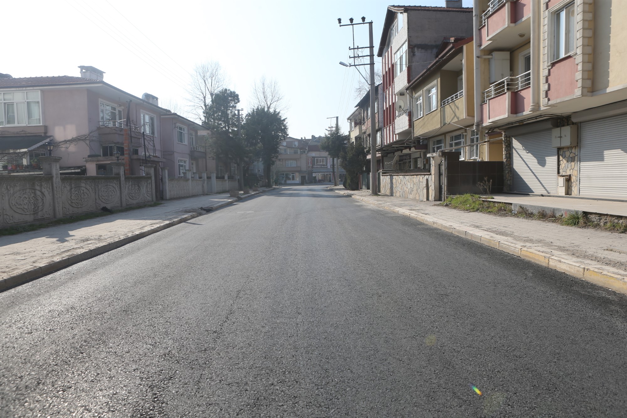 Akşemsettin Caddesi’nde 2. etap tamam