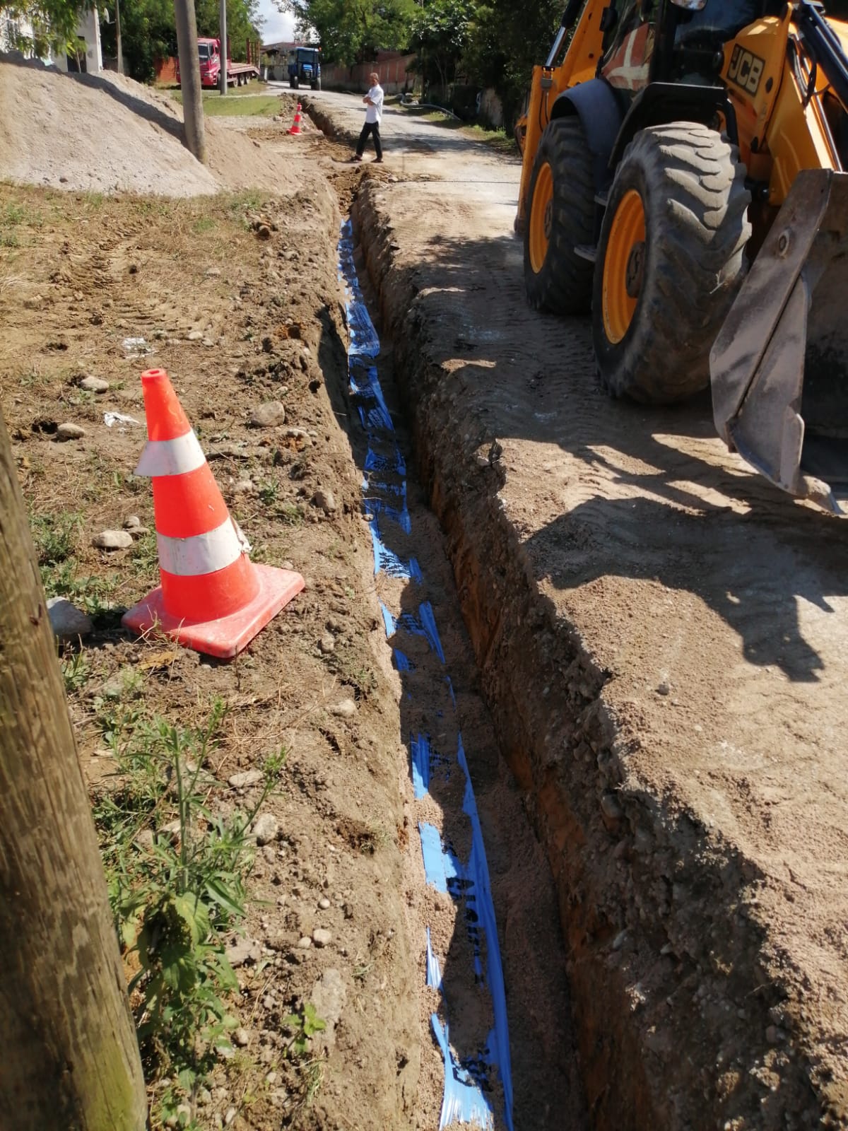 Ekinli’nin içmesuyu hattı yenileniyor