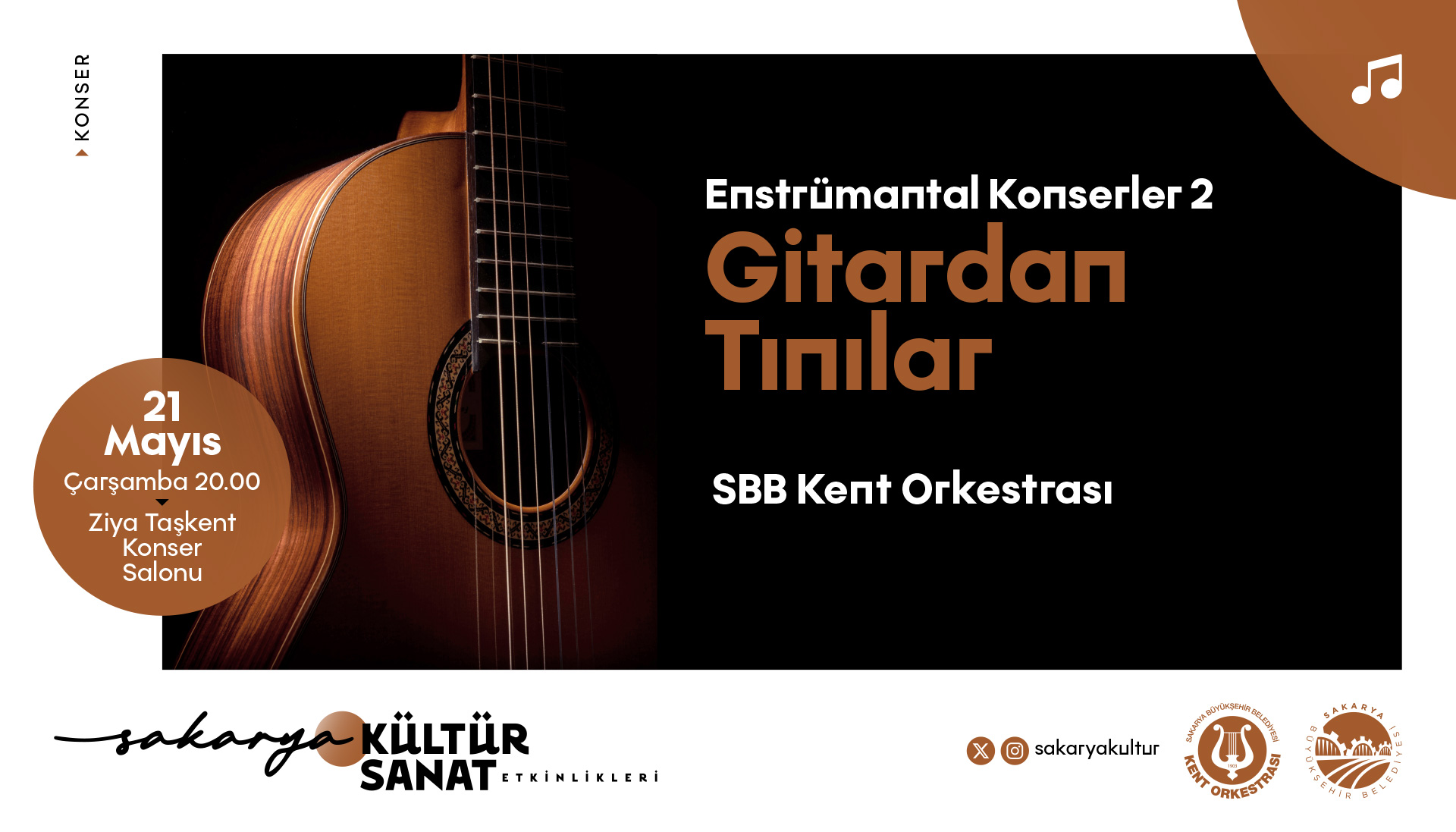 ‘Gitardan Tınılar’ konseri Ziya Taşkent’te