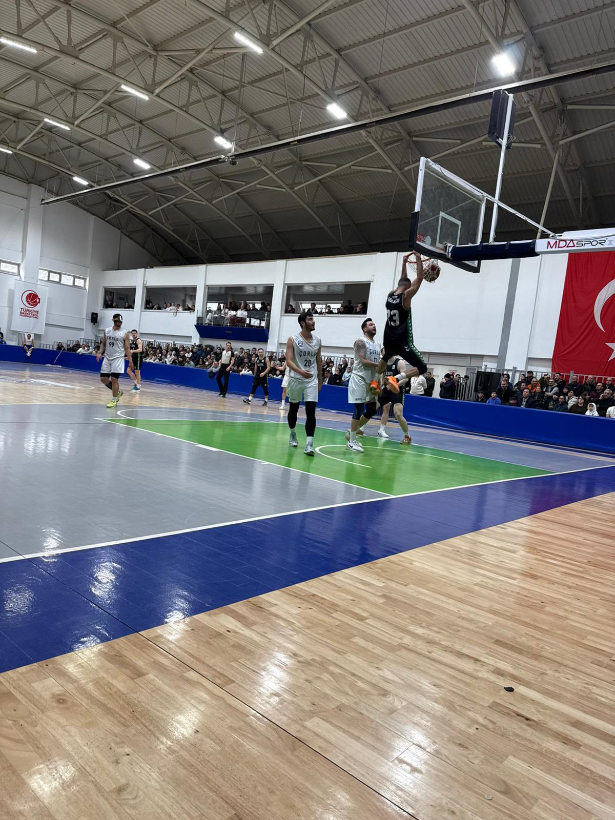 Büyükşehir Basketbol, Çorlu’yu uzatmalarda devirdi: 78-86
