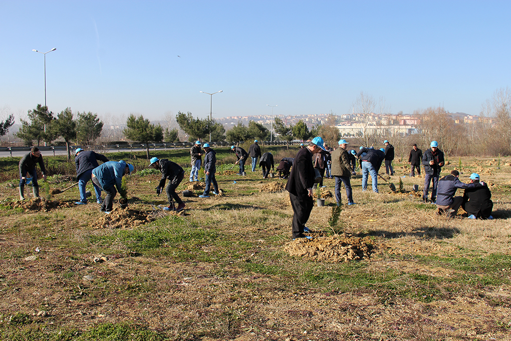 SASKİ’den Yeşile Katkı