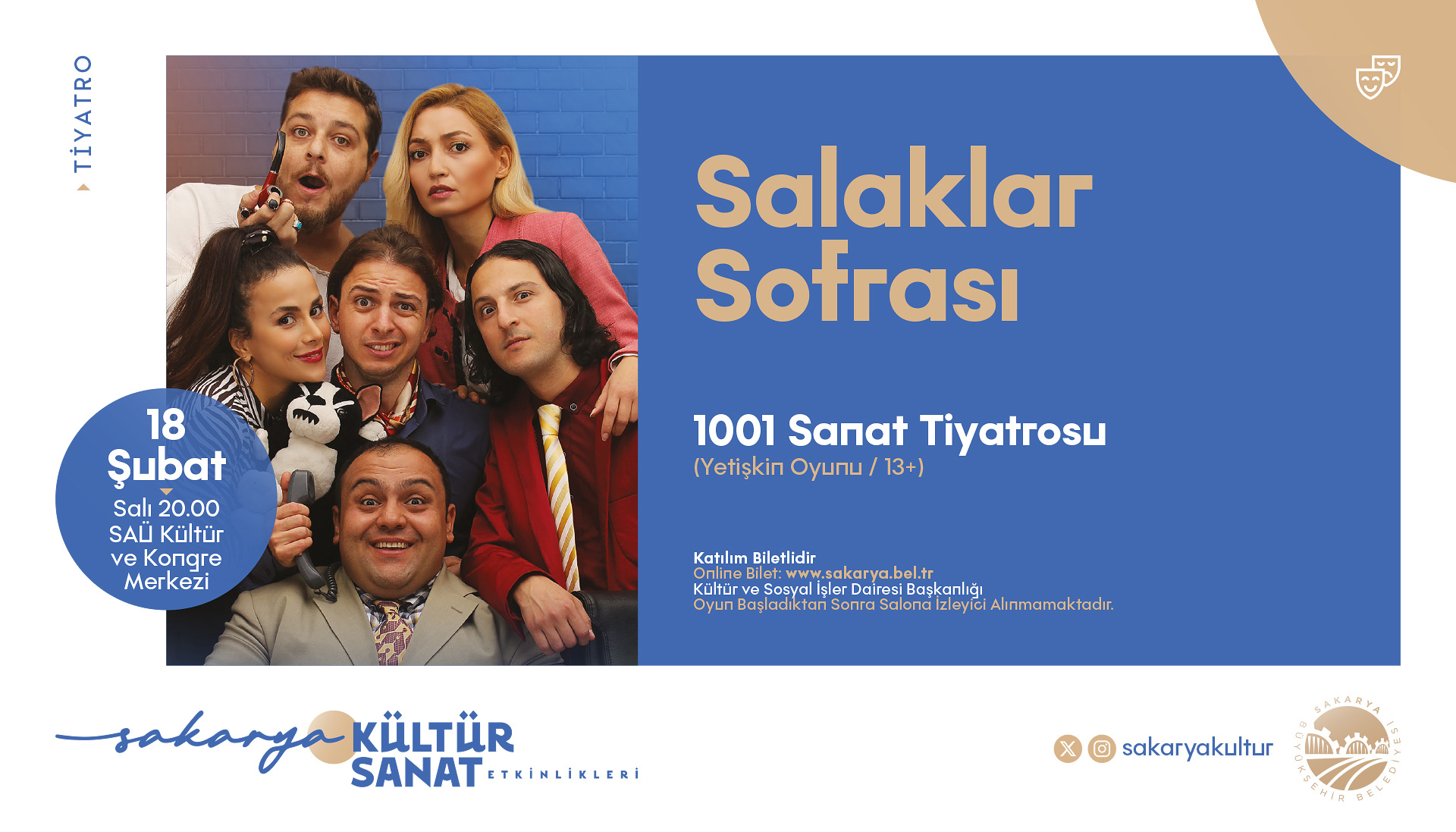 Sakarya Barış Manço ve Cem Karaca efsaneler konseri ve tiyatroyla sanat dolu bir akşam geçirecek