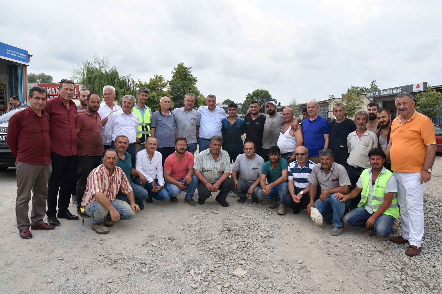 Karasu sanayide altyapı tamam sıra asfaltta