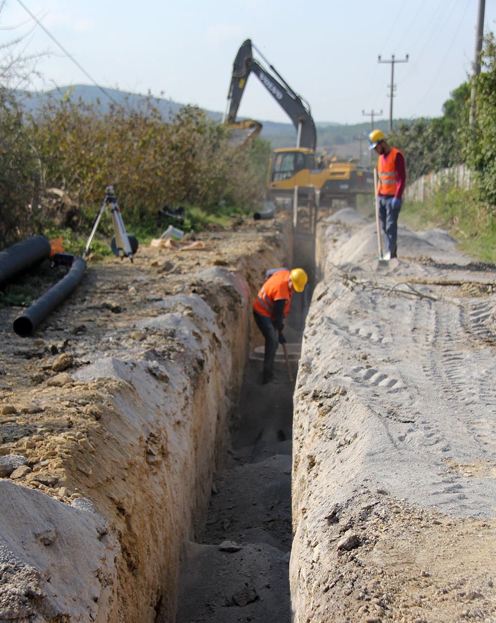 2 ilçede sağlam altyapı için 45 milyon