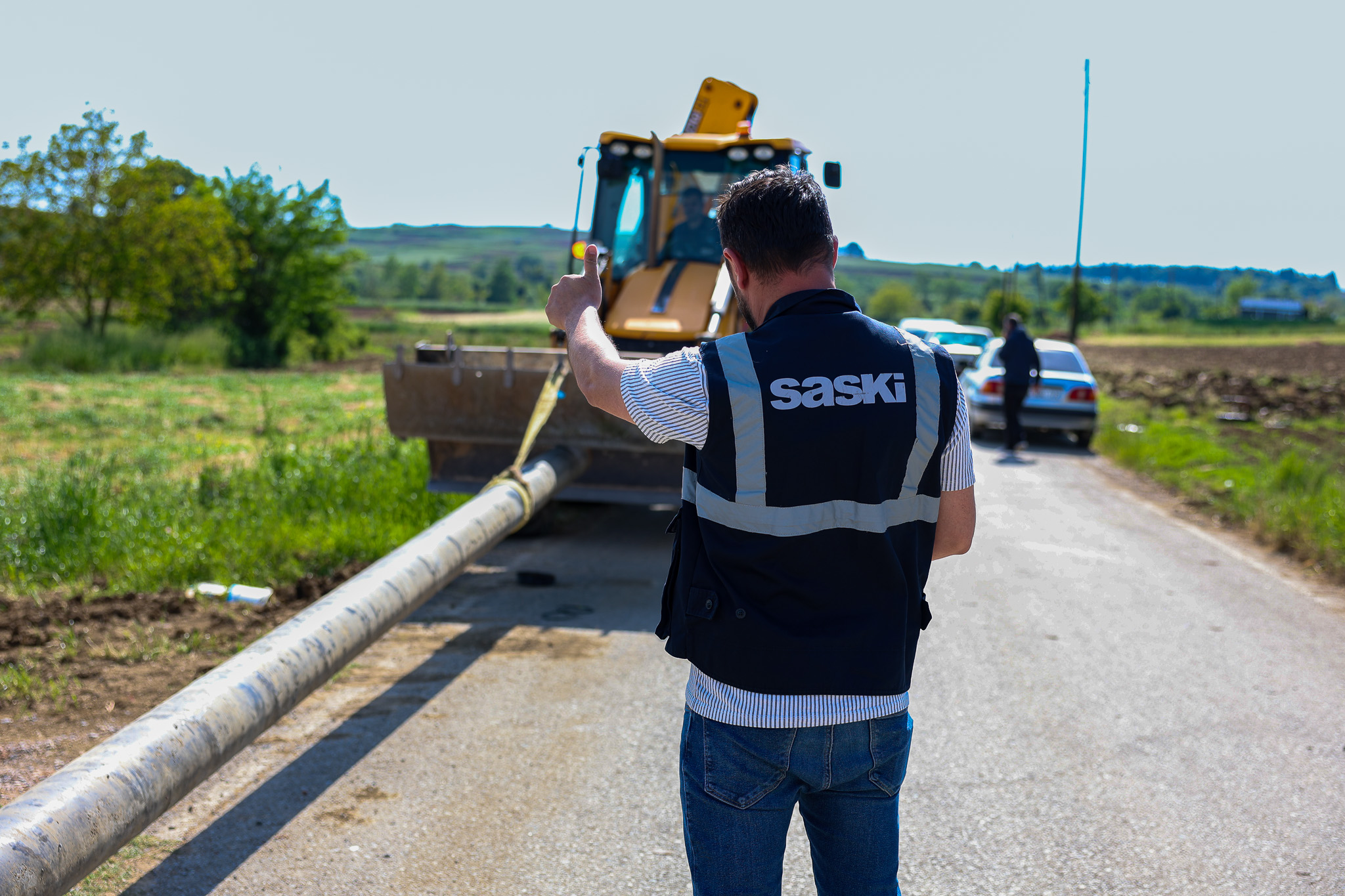 İki ilçenin 9 mahallesini kesintisiz içme suyuyla buluşturacak projede son adım