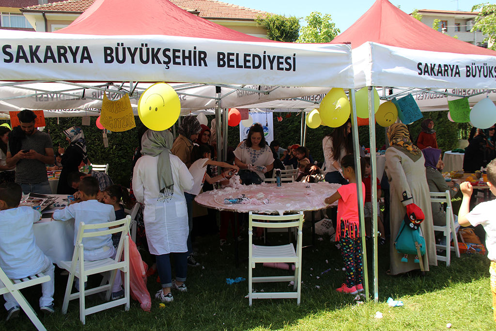 Çocukların yüzünü güldüren etkinlik 