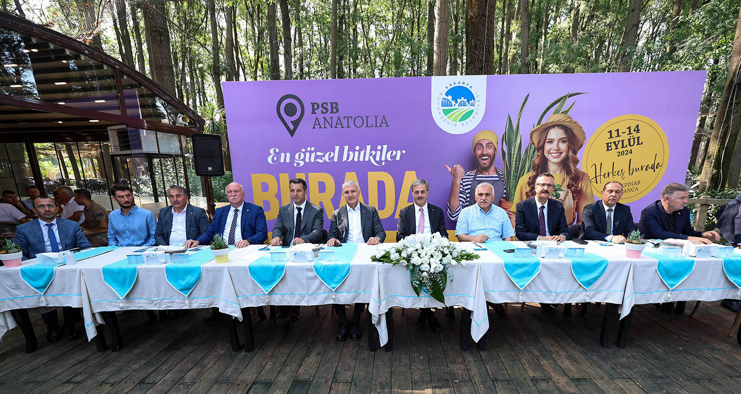 Sakarya’yı dünyaya tanıtan fuar 7’nci kez kapılarını açıyor: “Sakarya süs bitkisi ve peyzajın öncü şehridir” 