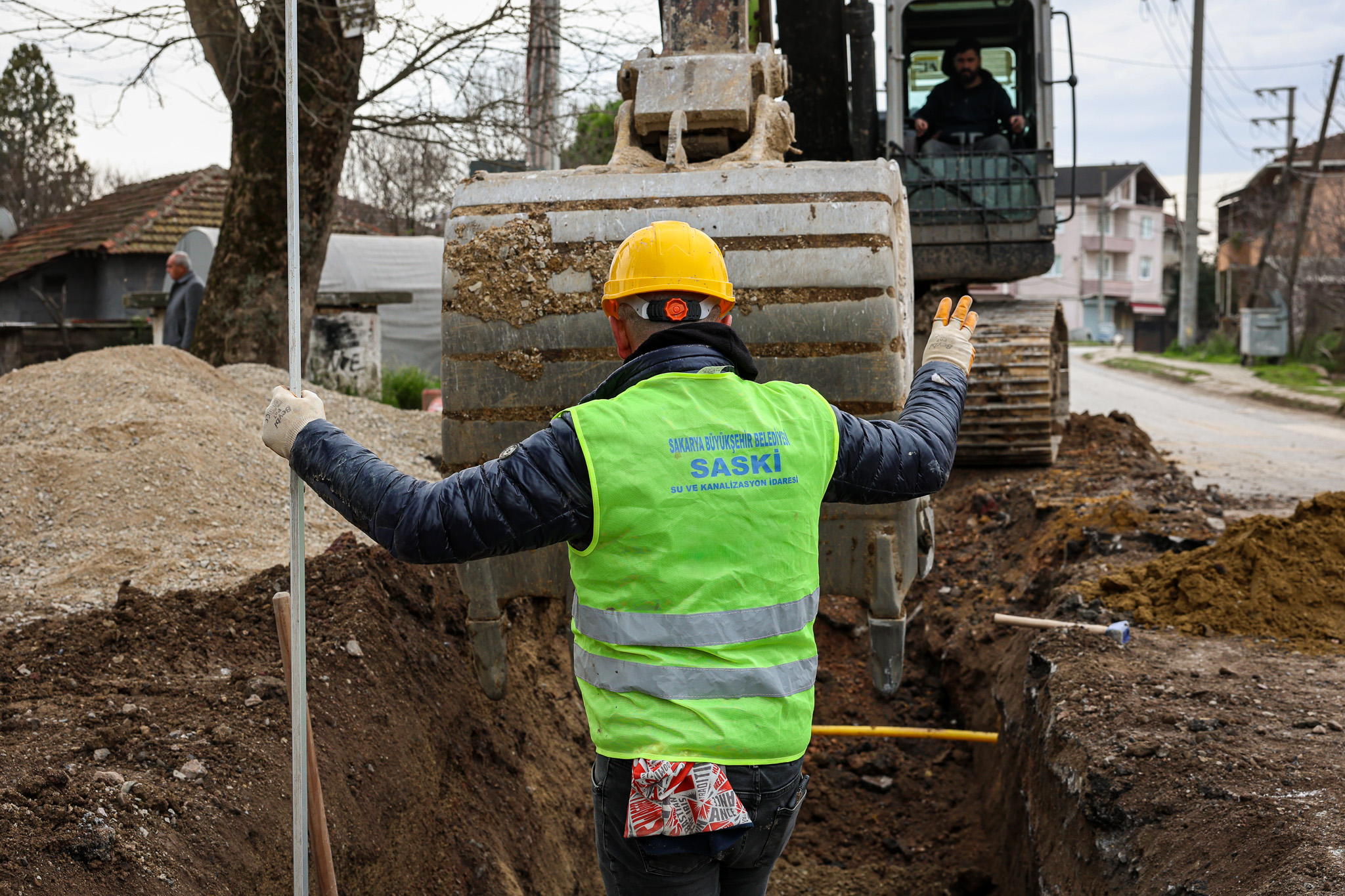 3 bin 500 metrelik yeni hat, yağmur sularını güvenle kaynaklara taşıyacak