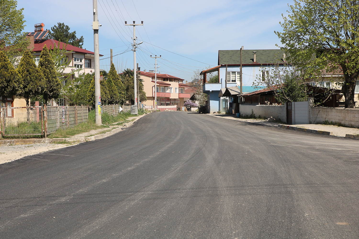 Arifiye Abdibey Caddesi yenilendi