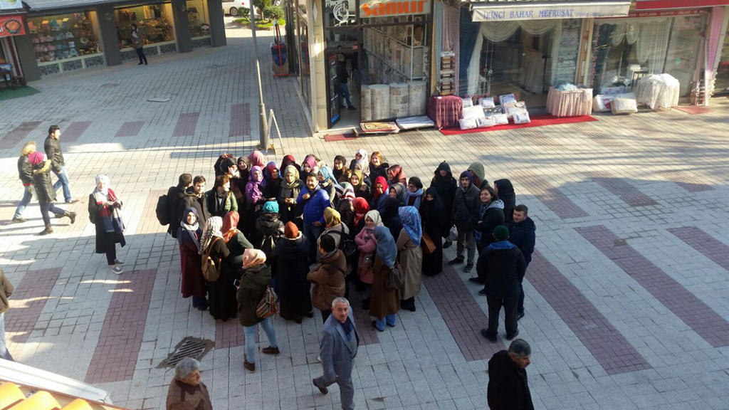 Tarihi mekanları yerinde gördüler