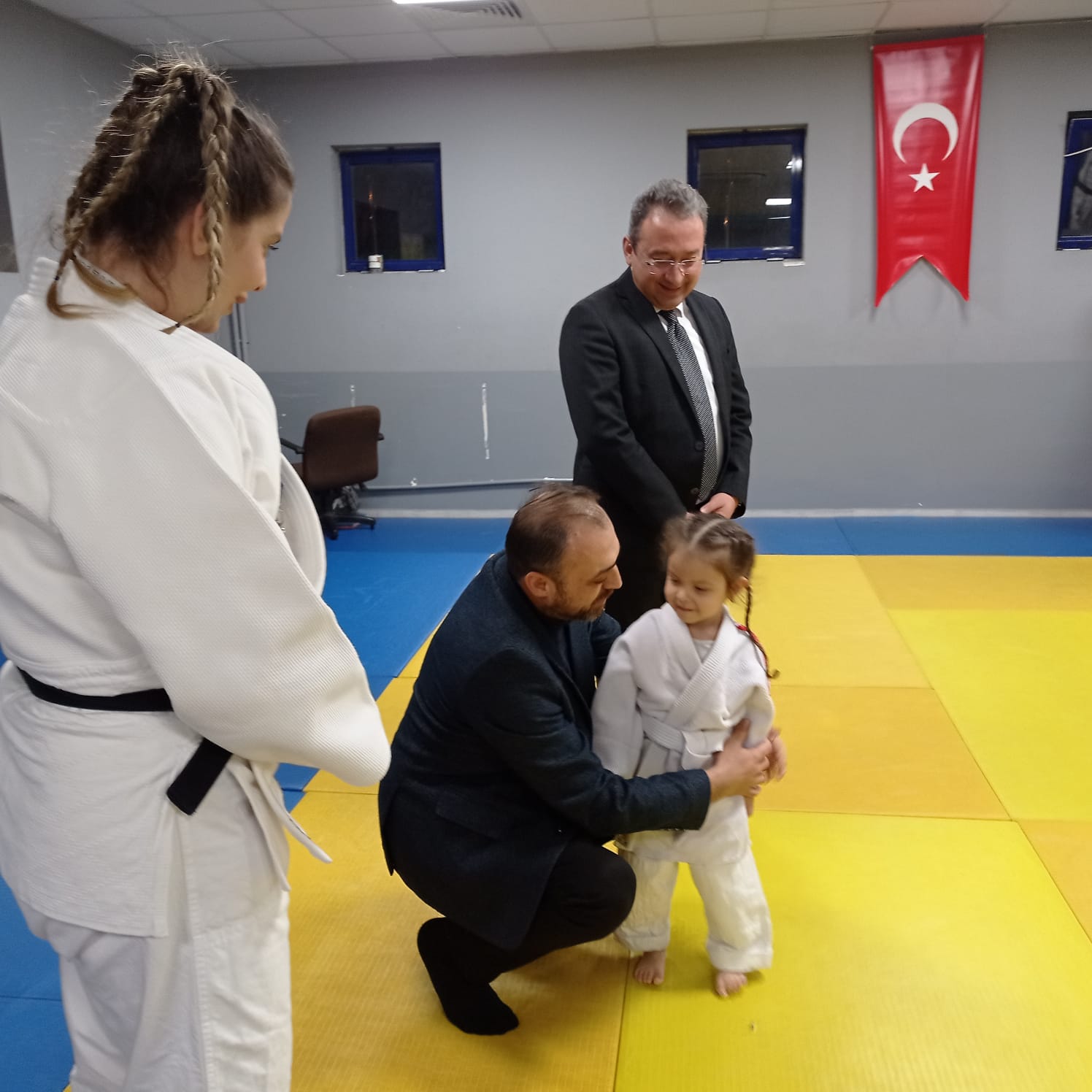 Enes Zengin bu kez judo takımıyla birlikteydi: “Her zaman yanınızda olacağız”