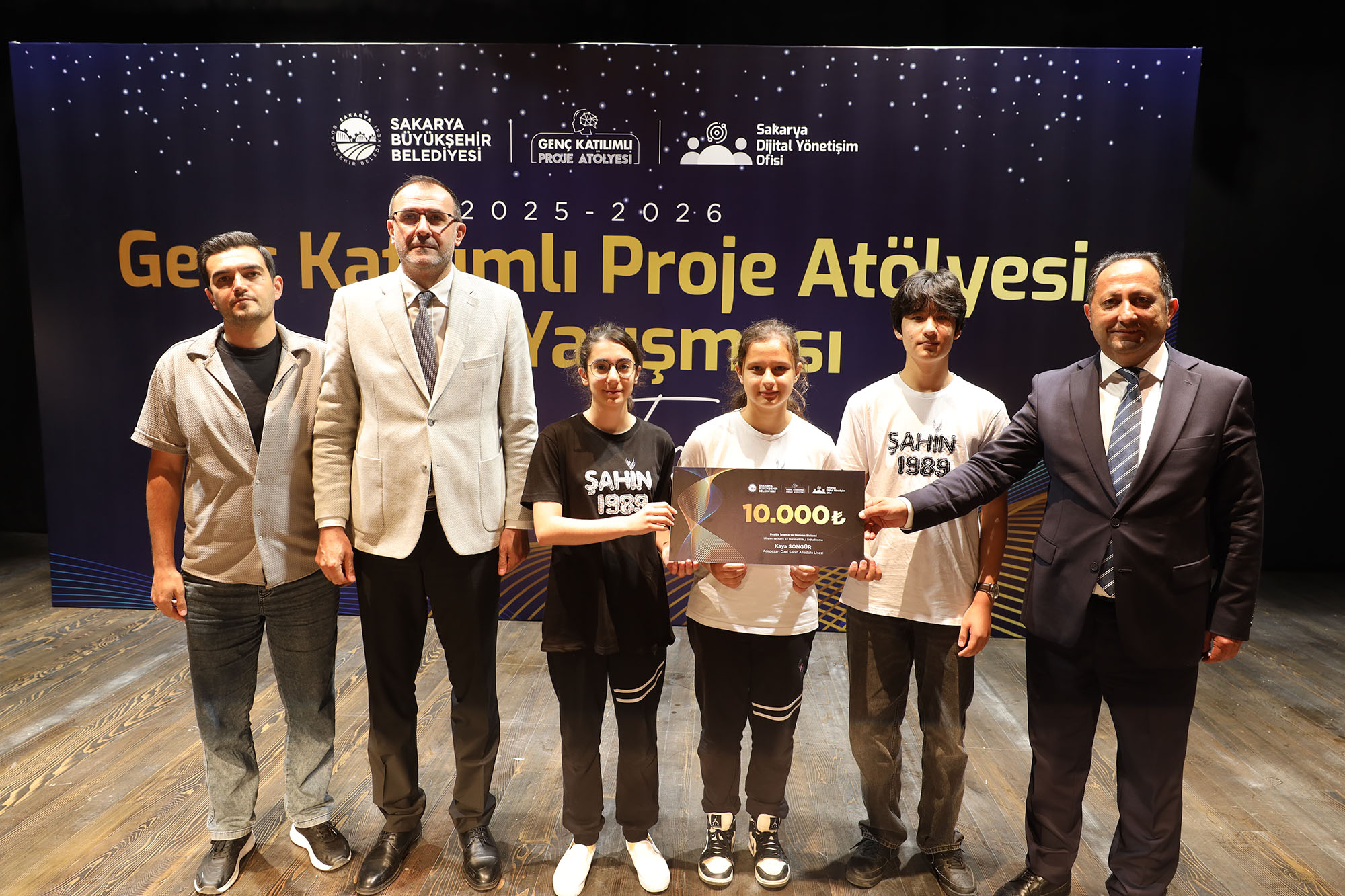 Genç Katılımlı Proje Atölyesi Fikir Yarışmasında ödüller sahiplerini buldu