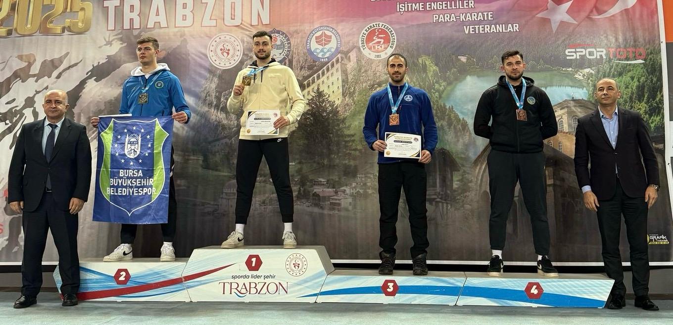 Trabzon’dan dönen Büyükşehir sporcuları Milli Takım biletini aldı