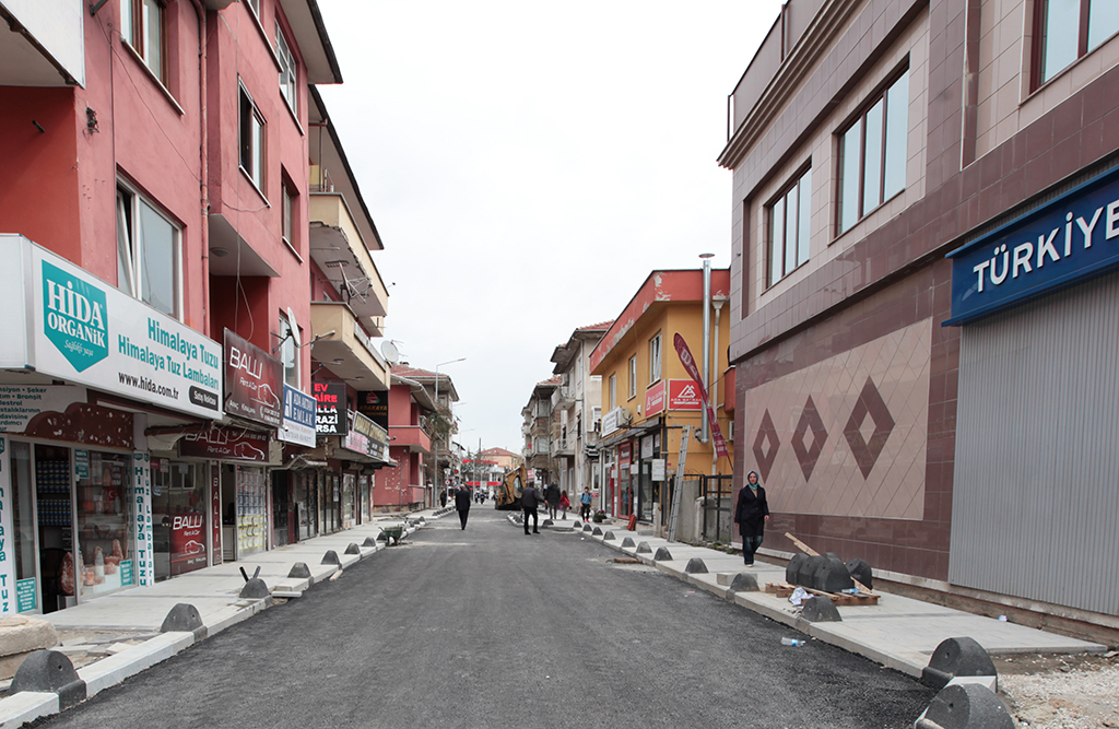 Şal Sokak’ın 1. Etabında İşlem Tamam