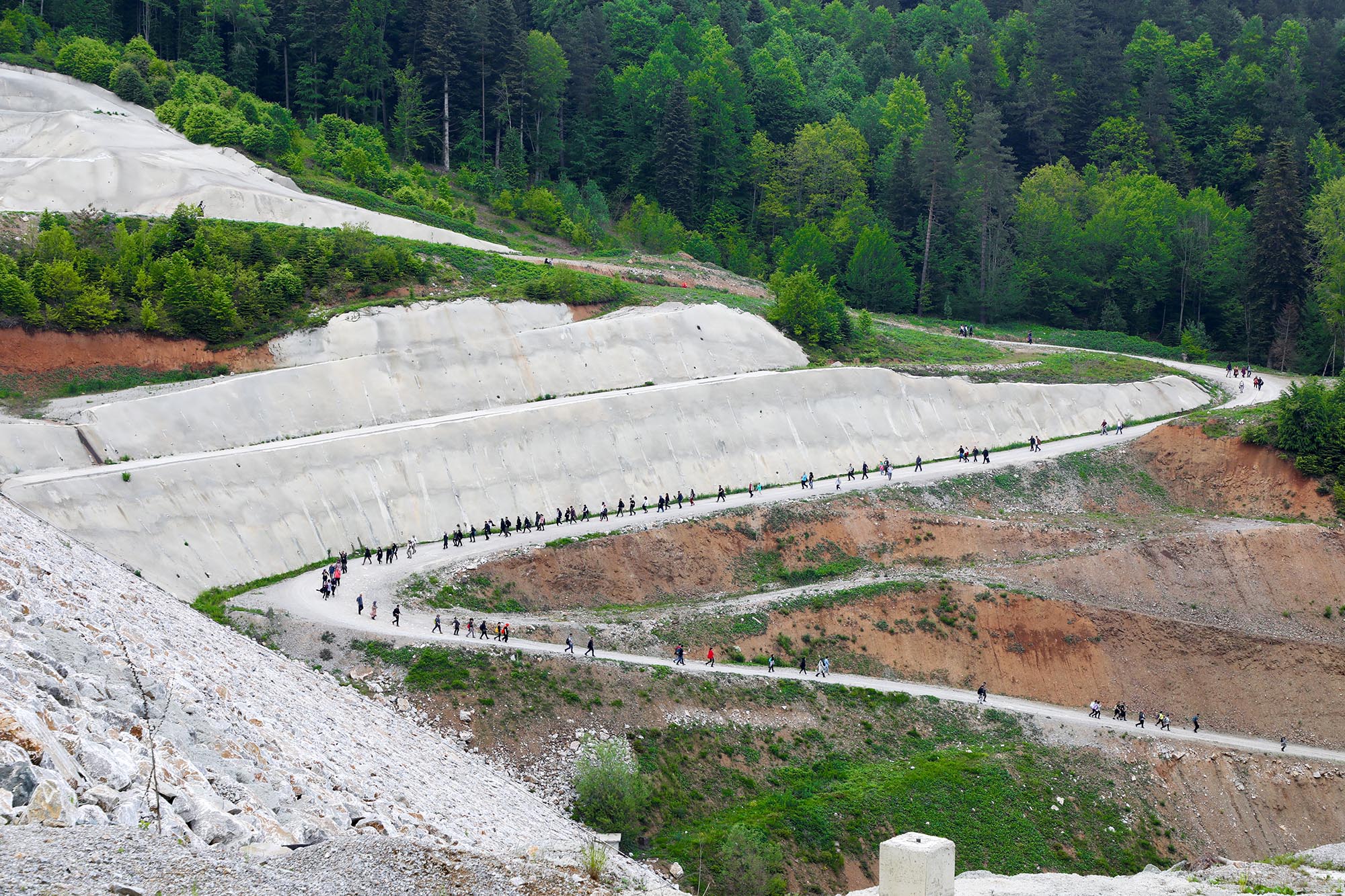 Doğa tutkunlarının rotası bu pazar Pamukova oldu