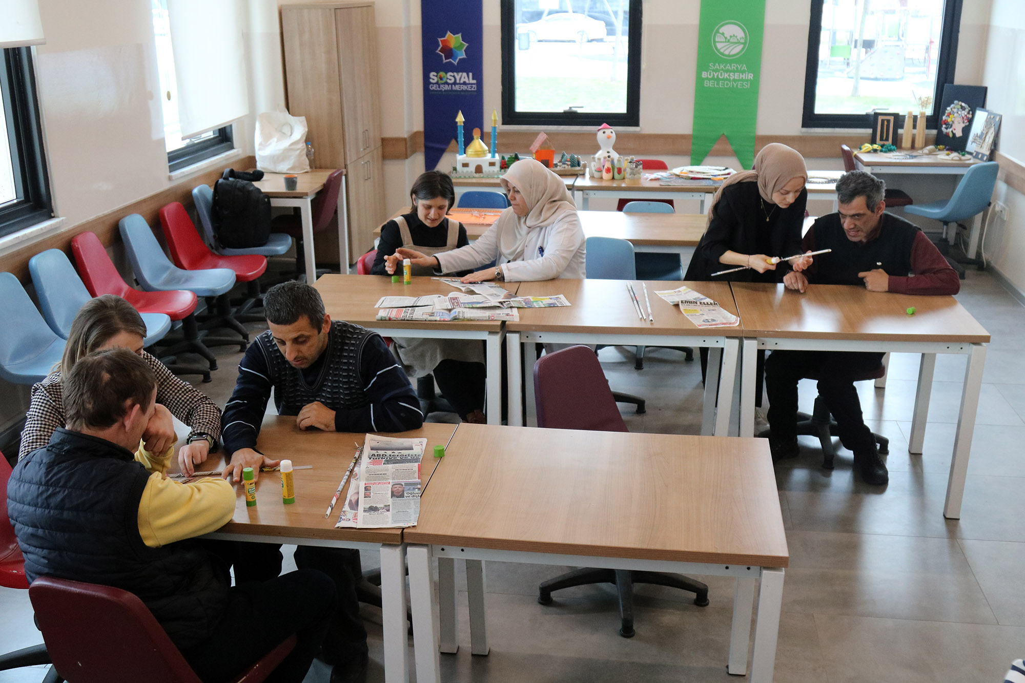 Hayal dünyaları engel tanımıyor