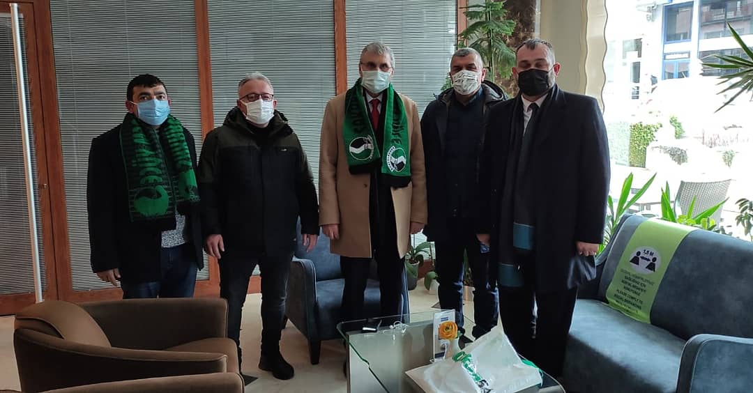 Başkan Ekrem Yüce Ankara’da Sakaryaspor’u ziyaret etti