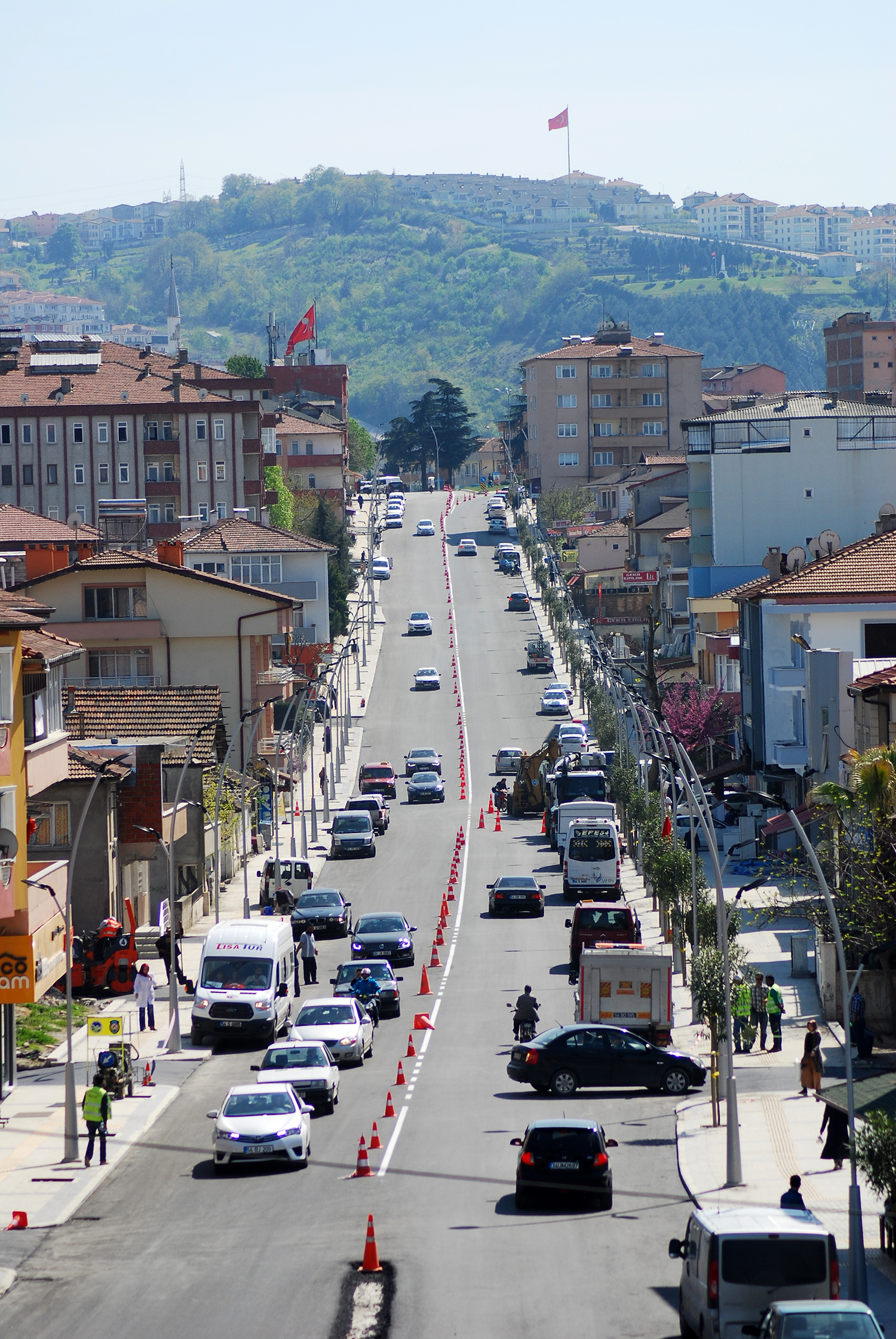 Bağlar Caddesi Yeni Yüzüne Kavuştu