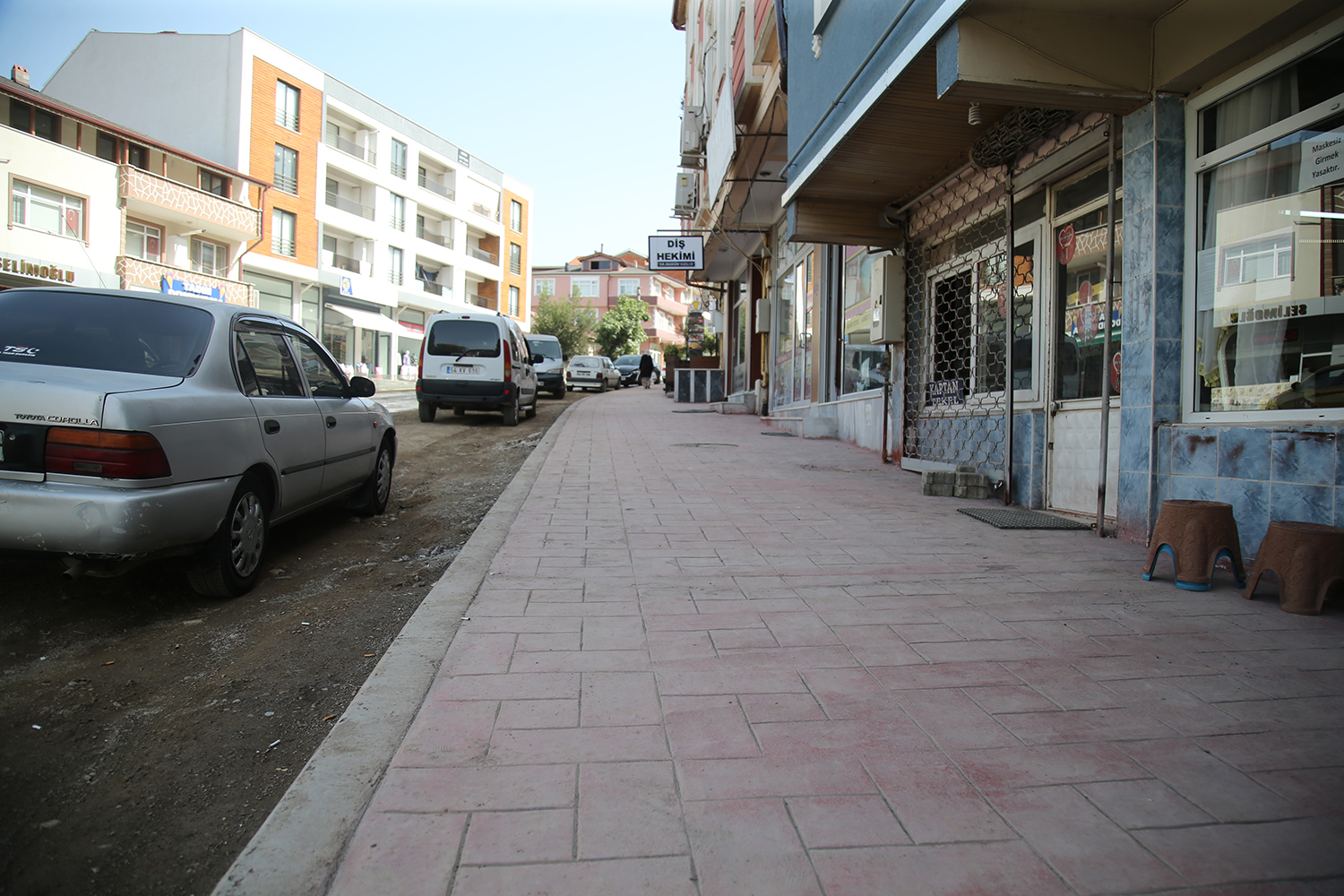 Ferizli Fevzi Çakmak Caddesi’nde altyapı tamam, sıra üstyapıda