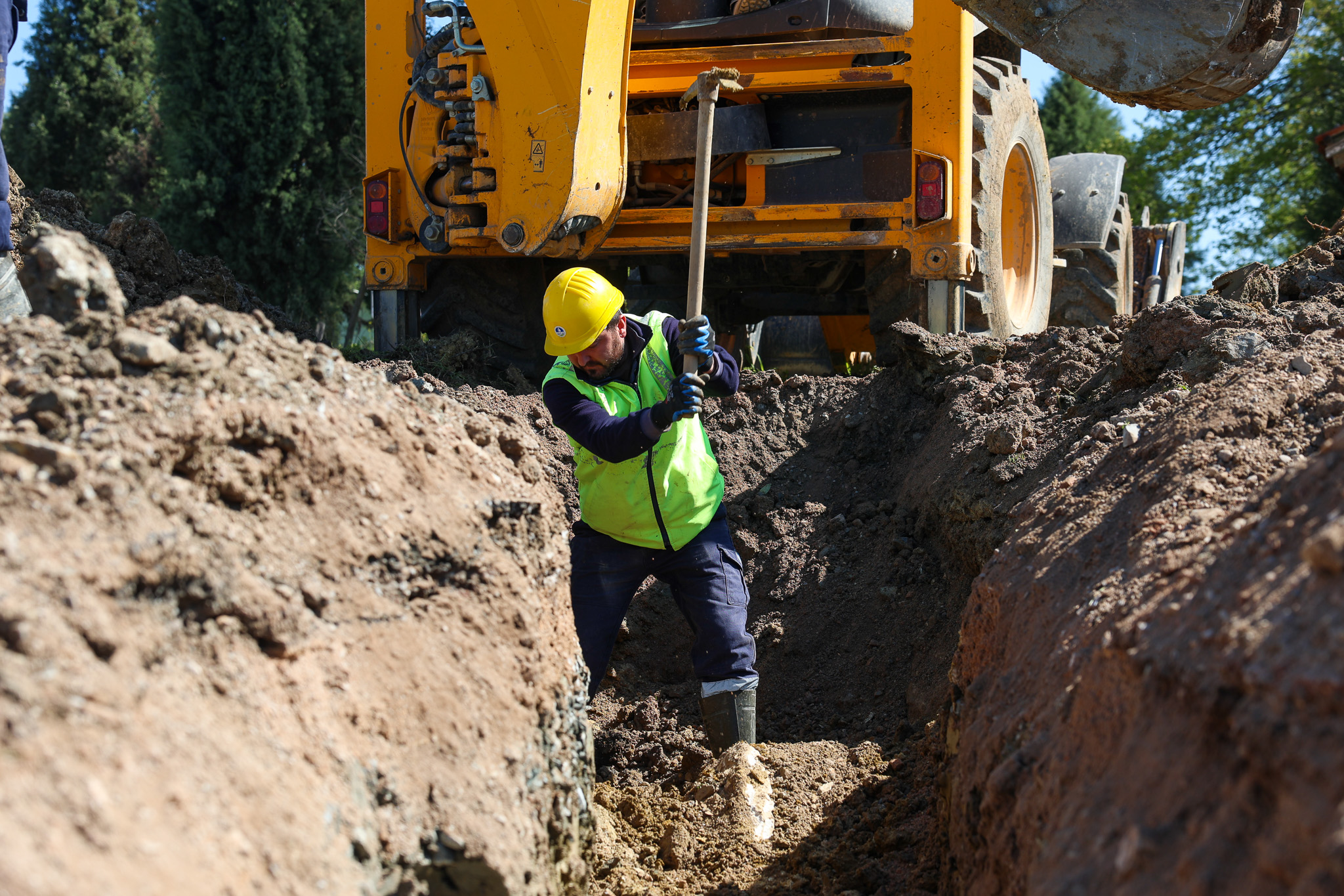 Ferizli Yeni Mahalle’nin 5 kilometrelik içme suyu hattı yenilendi