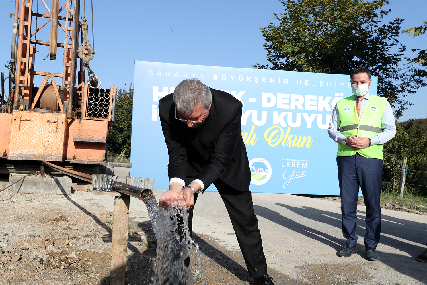 Büyükşehir’den Hendek Dereköy’e kaliteli ve kesintisiz içmesuyu