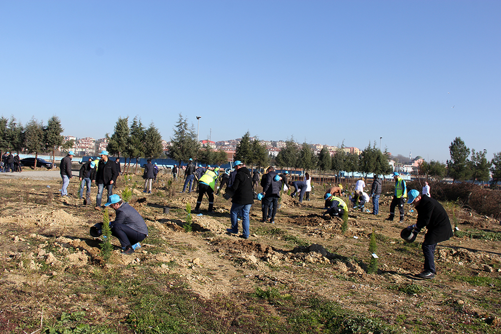 SASKİ’den Yeşile Katkı
