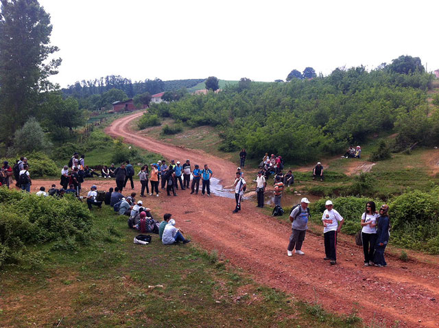 Oflak Dağı'na Çıktılar