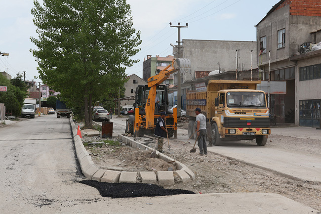 Büyükşehir'den  Erenlere Duble Yol