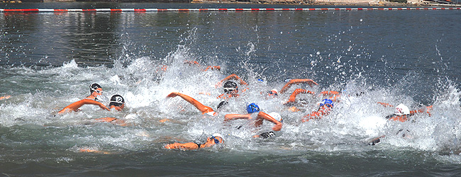 Triatlon Şampiyonası Sapanca'daydı