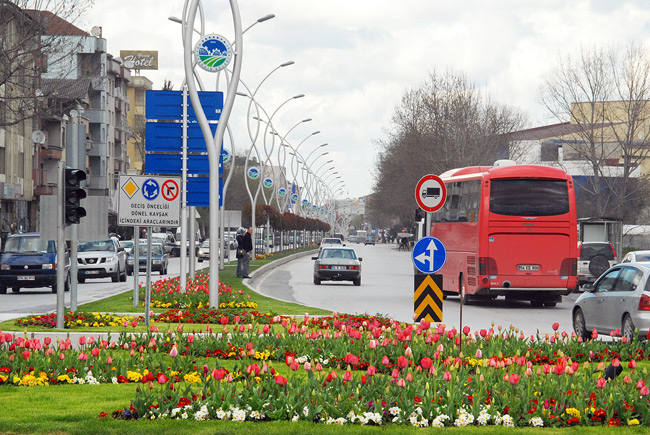 Büyükşehir'in Laleleri Çiçek Açtı
