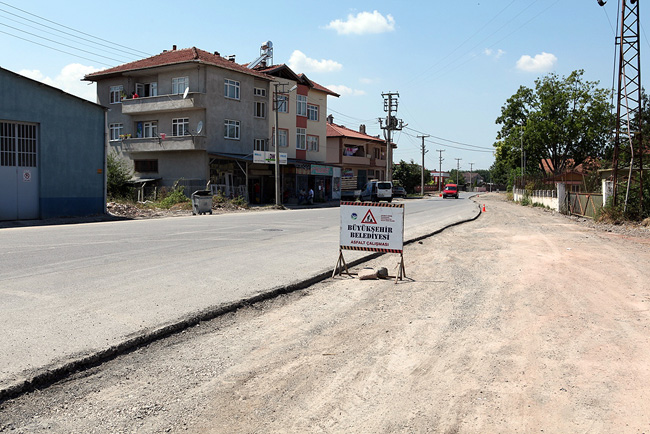 Karakamış'ın Yolu Genişledi