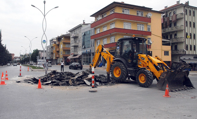 SEDAŞ Kavşağı'nda Çalışma