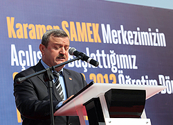 Karaman SAMEK Törenle Açıldı