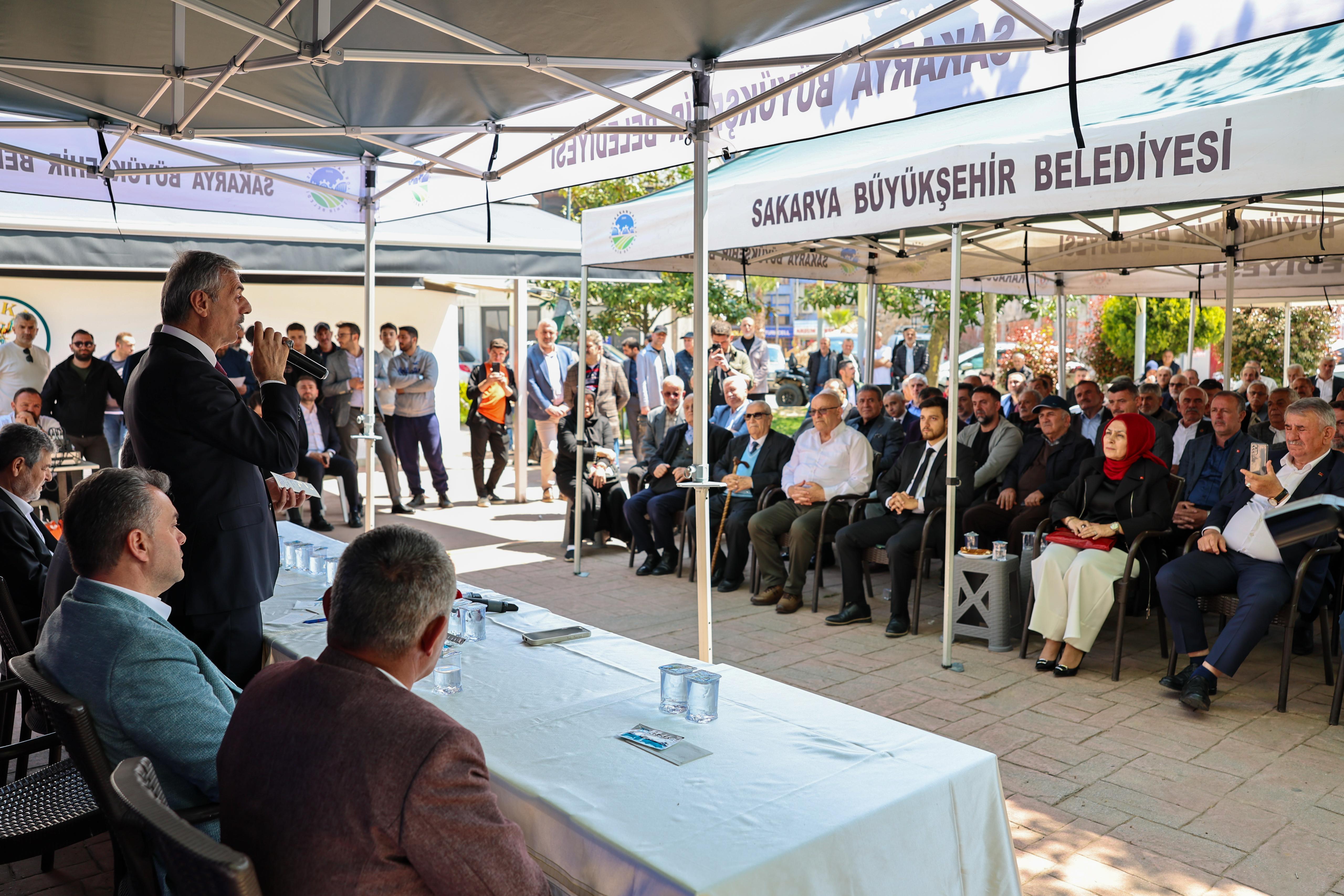 “Karasu’ya hizmetlerimizle güç katmaya devam edeceğiz”