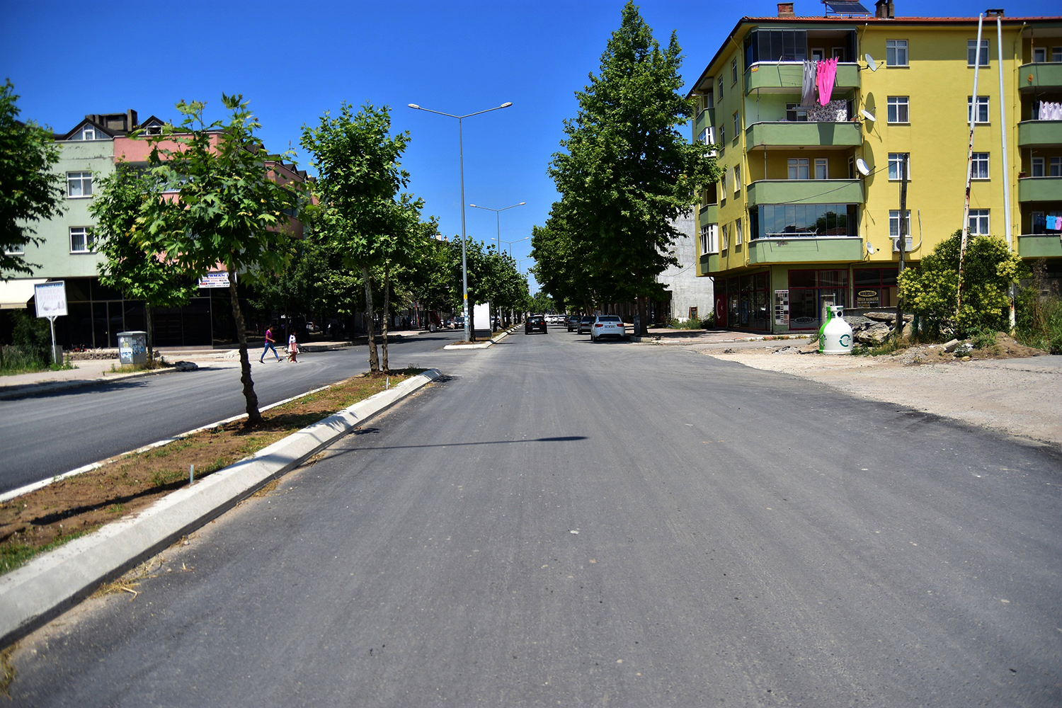 Karasu Vatan Caddesi’nde işlem tamam