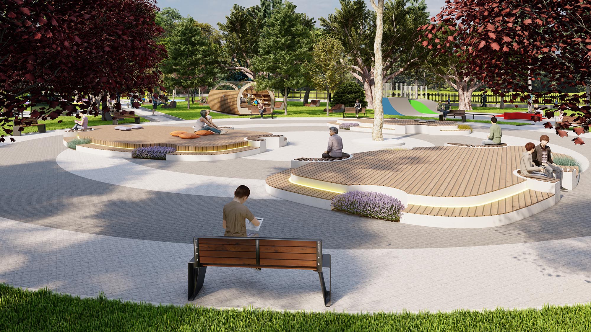 Kaynarca yeni buluşma noktasına kavuşuyor: Satranç alanı, ayak tenisi, tırmanma alanı, kaykay pisti…