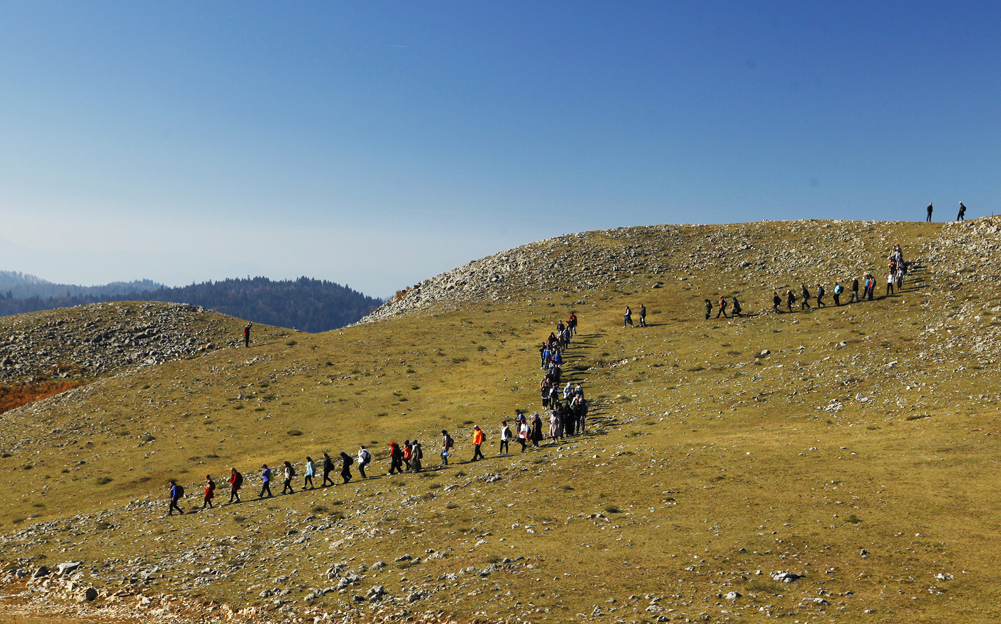 Doğanın sesini Dikmen’de dinlediler Büyükşehir’le keşfe devam