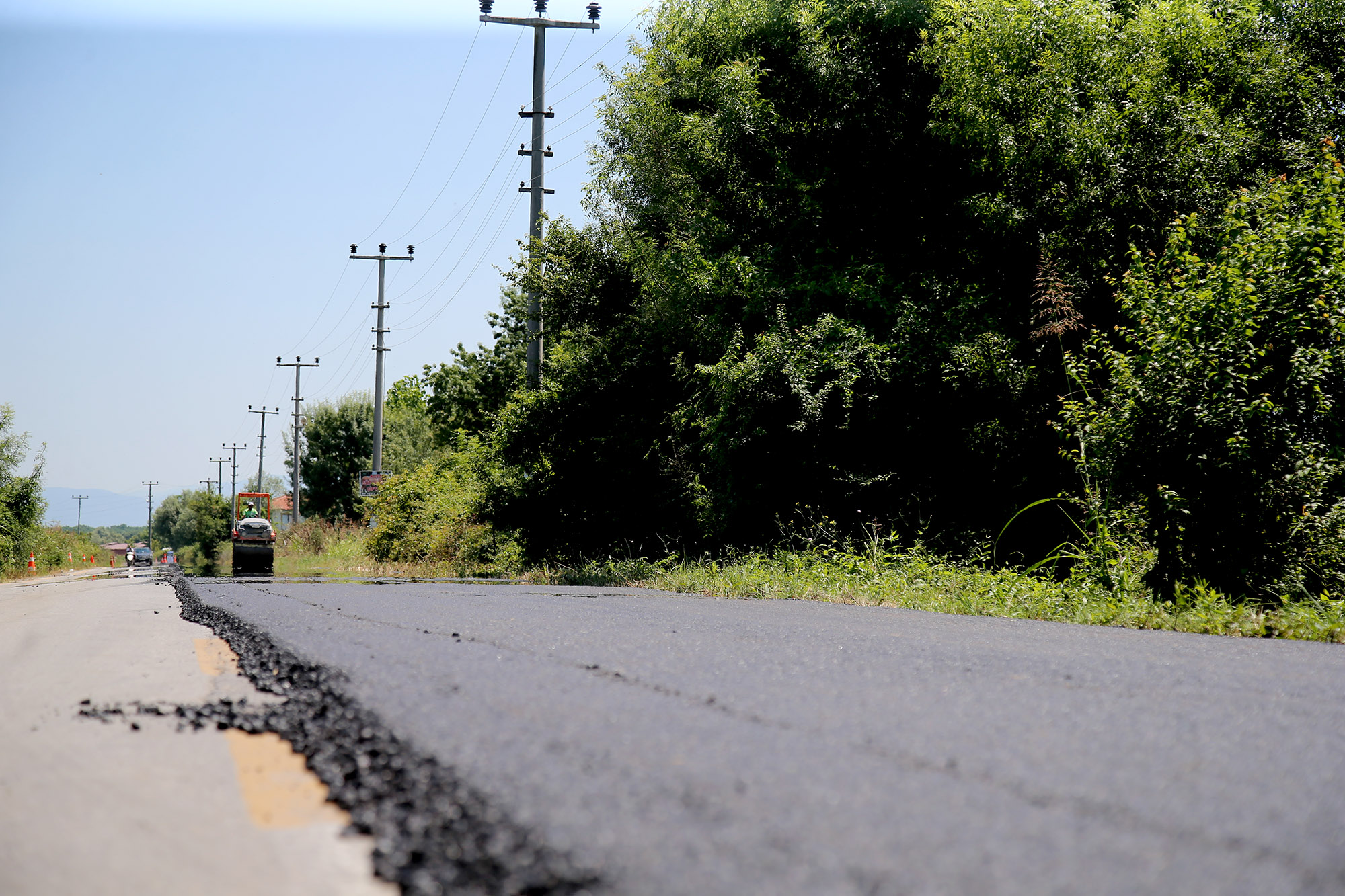 Büyükşehir tarihi yolda çalışmalarına devam ediyor