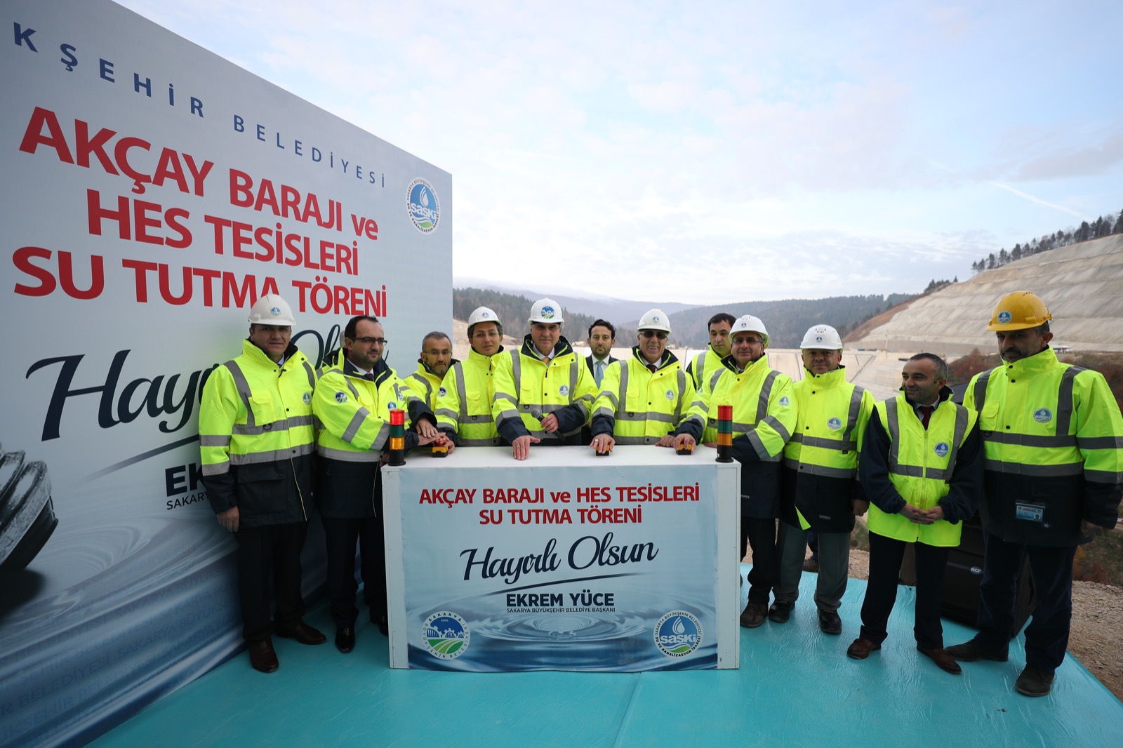 Akçay’da kapaklar kapandı su tutulmaya başlandı