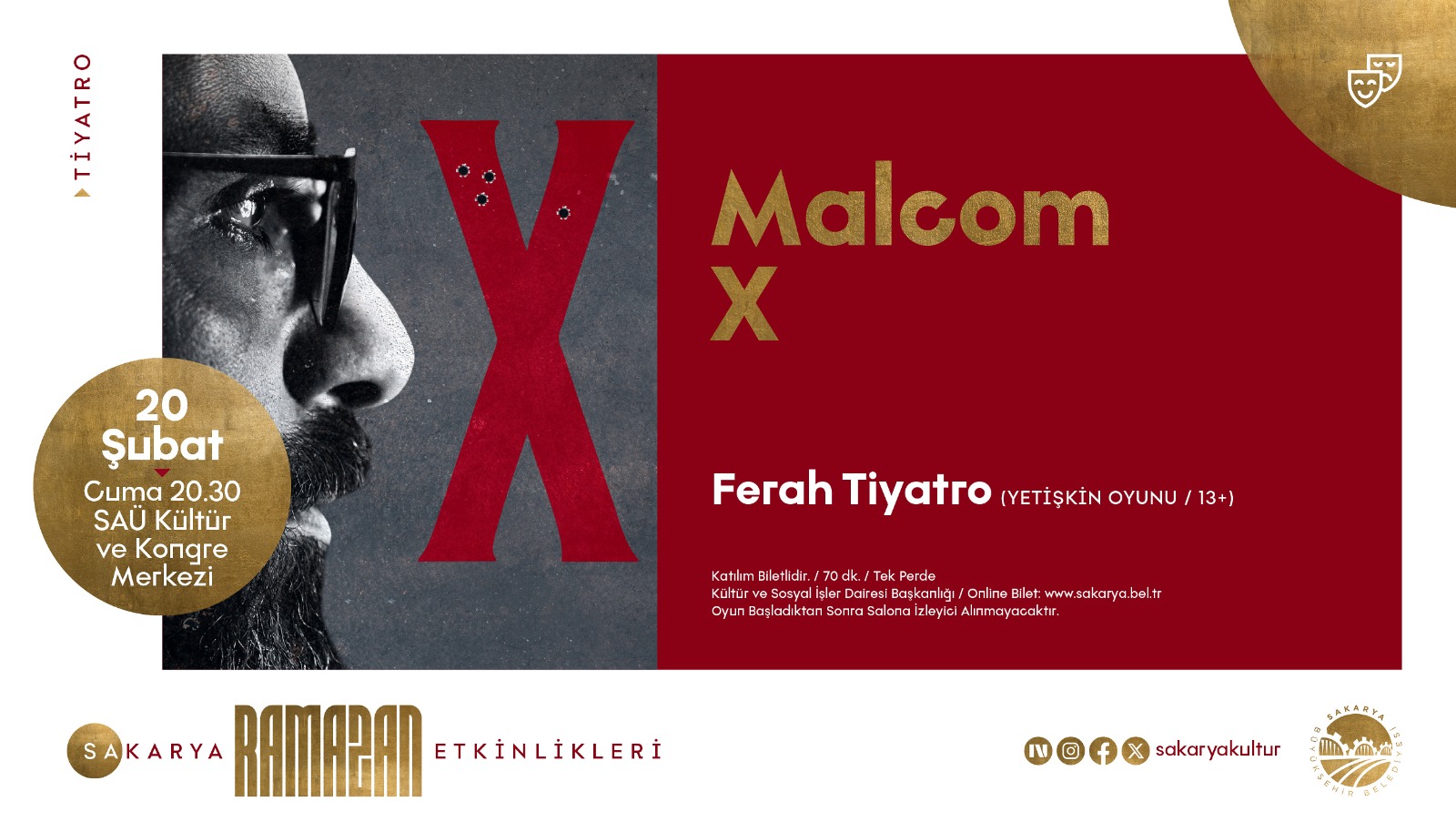 Ramazan Kültür Sanat Takvimi üç özel programla başlıyor