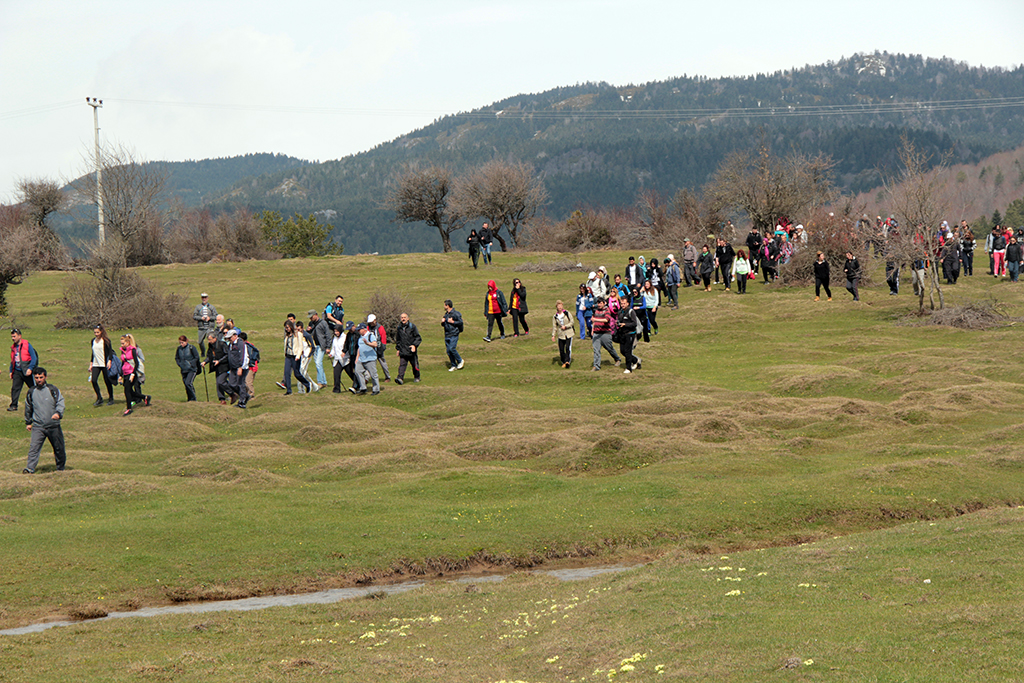 Doğa Tutkunları Taraklı’da Yürüdü