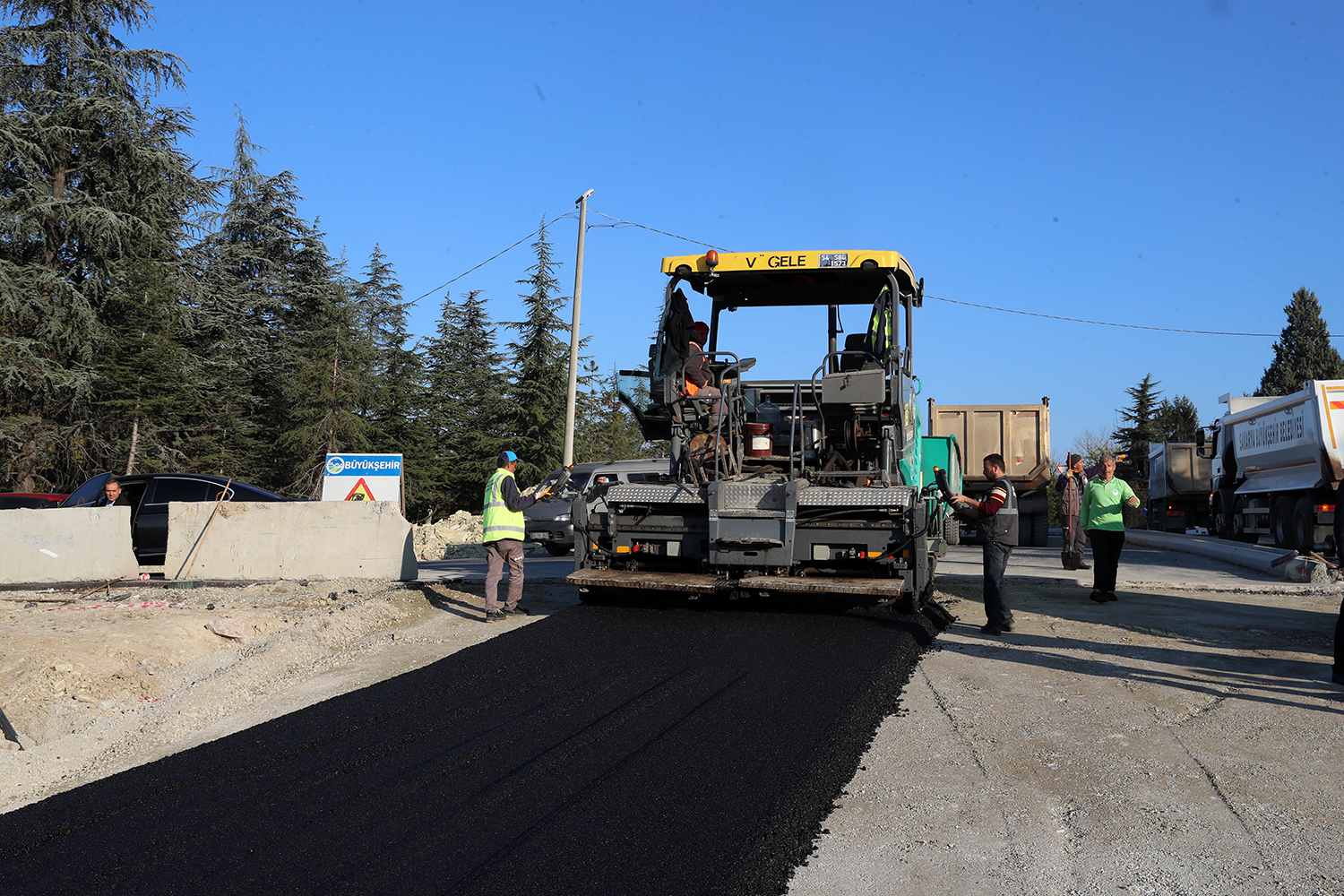 Sakarya Köprülü Kavşağı çift yönlü olarak trafiğe açılıyor