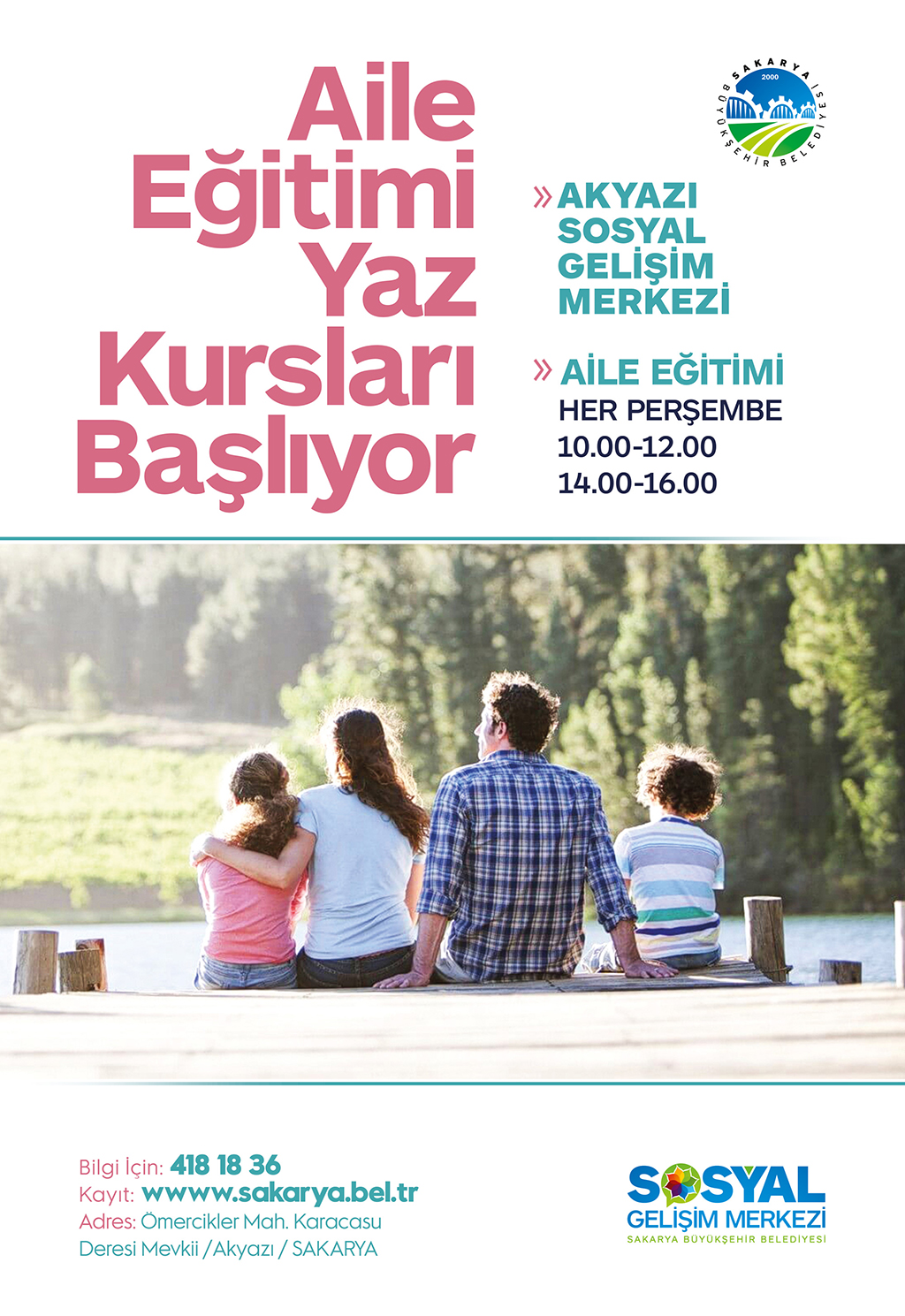 Aile eğitimi yaz kursları başlıyor