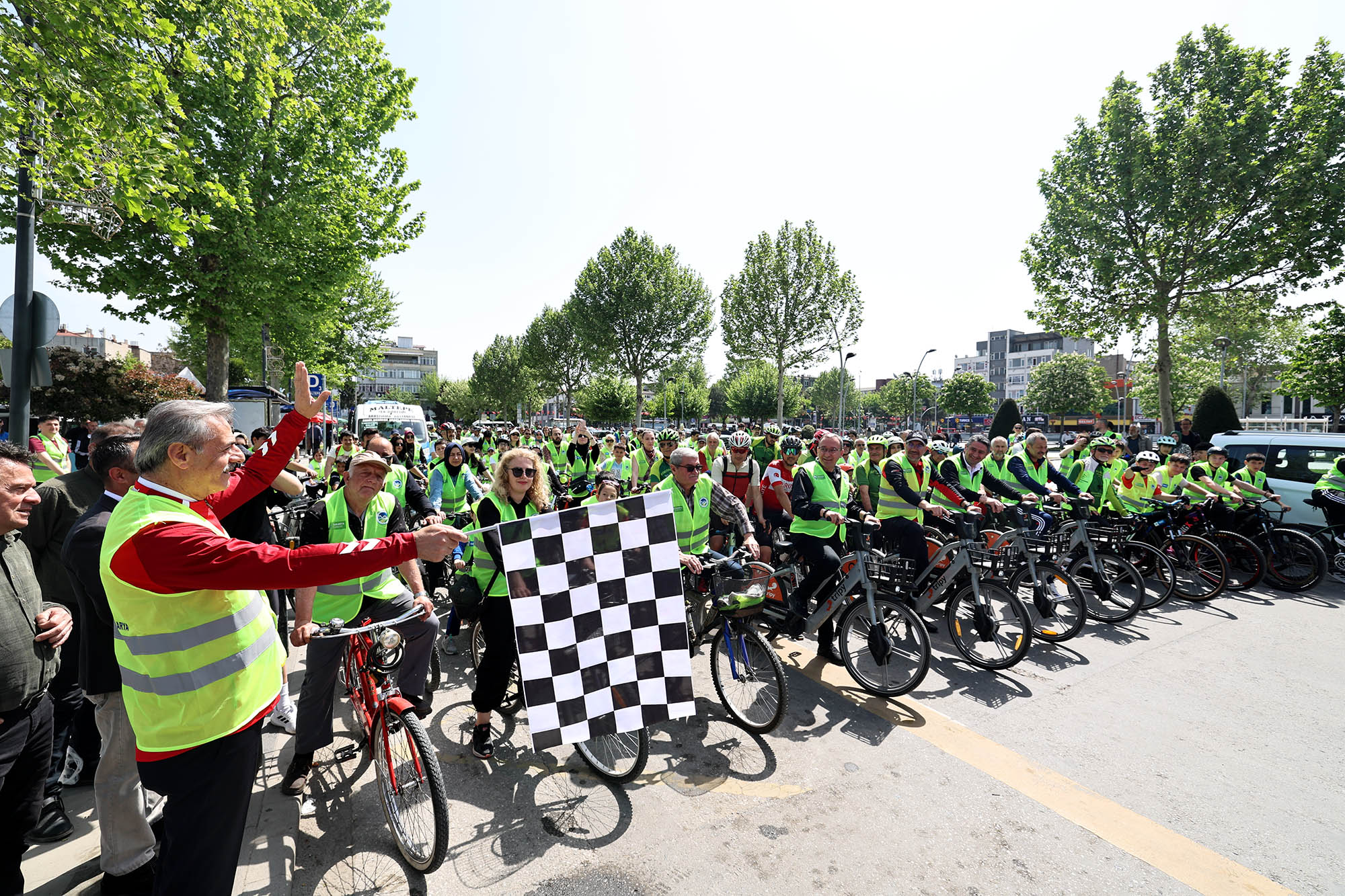Trafik Haftası’nda pedallar farkındalık için çevrildi