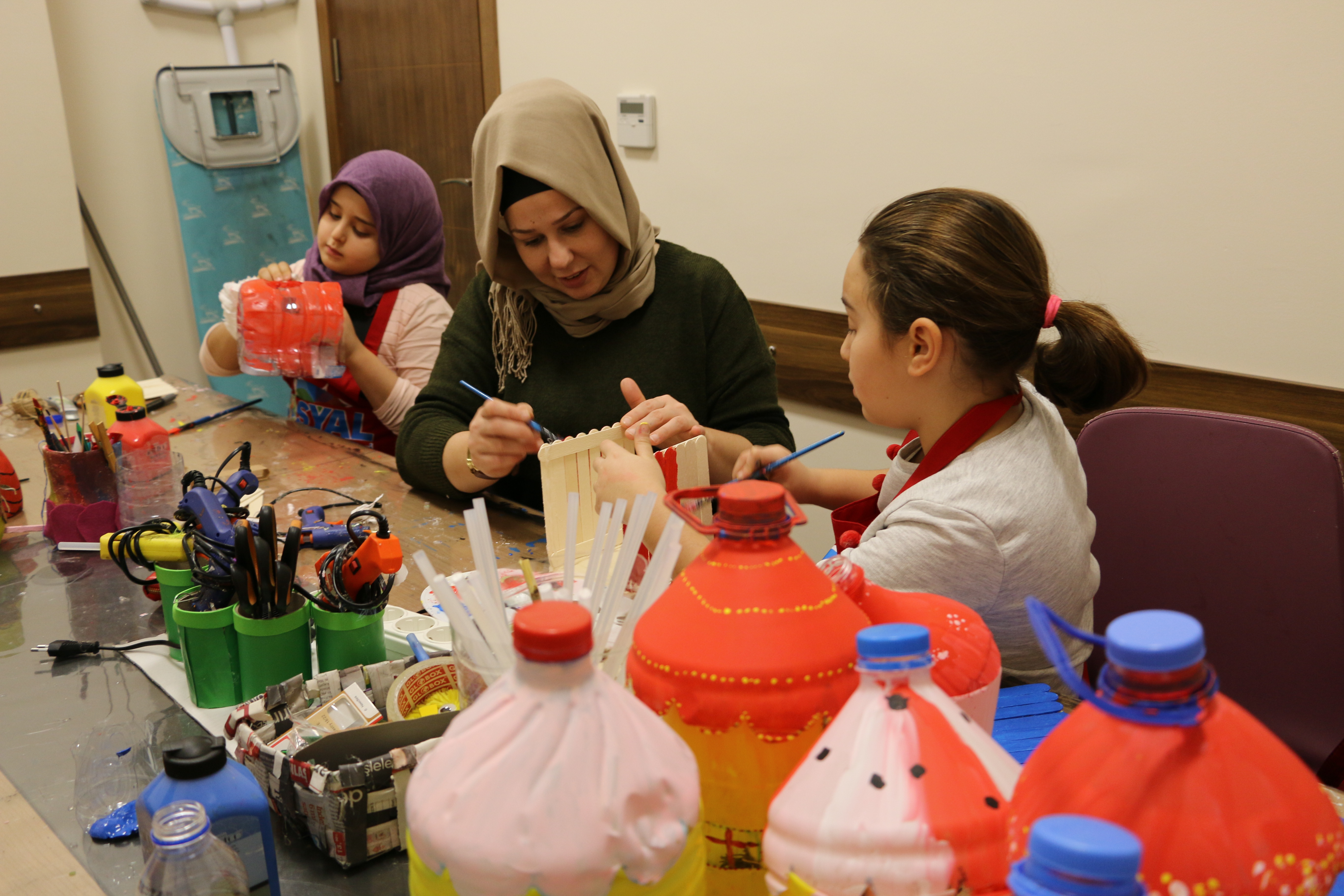 Becerikli Eller Atölyesi’nin konukları veliler oldu